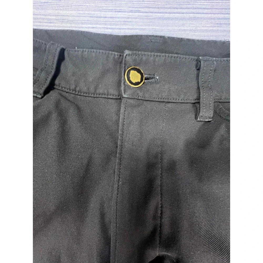 Lululemon ABC Classic-Fit Pant 32 Black Warpstreme Tech Chino Trousers 32x30
